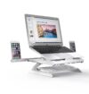 Laptop Stand with Smartphone Holder