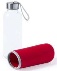 Glass Bottle with Cover