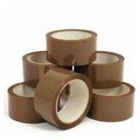 Brown Packing Tape Rolls