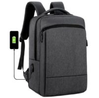 Executive Computer Backpack in Dark Gray