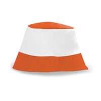 Skyline Bucket Beach Hat in Orange