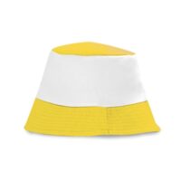 Skyline Bucket Beach Hat in Yellow