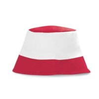 Skyline Bucket Beach Hat in Red