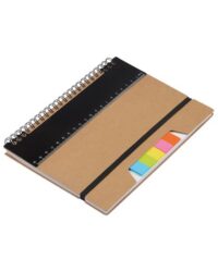 Notebook with Removable Ruler