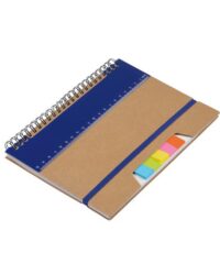 Notebook with Removable Ruler