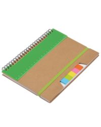 Notebook with Removable Ruler