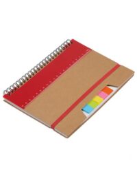 Notebook with Removable Ruler