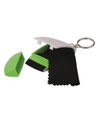 Keychain with Screen Cleaner