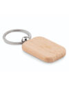 Rectangular Wooden Keychain