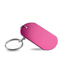 Rounded Plate Keychain