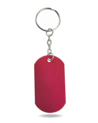 Rounded Plate Keychain