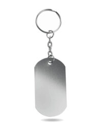 Rounded Plate Keychain