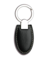 Faux Leather Keyring