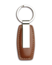 Metal and Eco-Leather Keyring