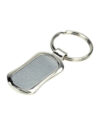 Rounded Metal Keychain