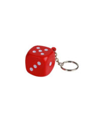 Antistress Dice Keychain