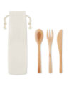 Eco Bamboo Cutlery Set