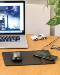 Mouse Pad with Wireless Charger