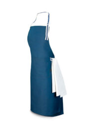 Striped Cotton & Polyester Apron