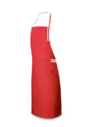 Striped Cotton & Polyester Apron