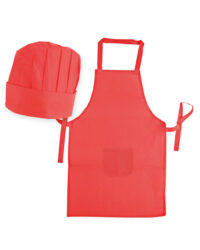 Set Apron and Hat for Kids