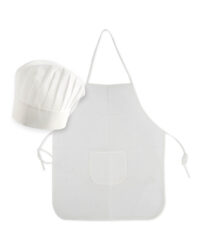 Set Apron and Hat for Kids