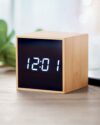 Eco Bamboo Alarm Clock