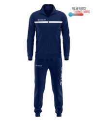 Zipped Polar Fleece Tracksuit Givova