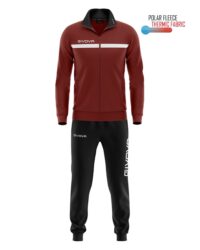 Zipped Polar Fleece Tracksuit Givova