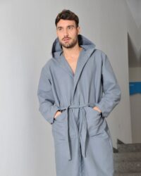 Light Microfibre Bathrobe