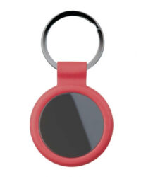 Round Keychain with Metal Ring