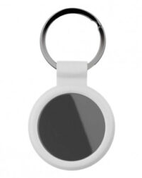 Round Keychain with Metal Ring